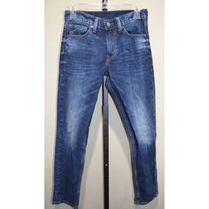 LEVI'S 511 Jeans Blue Distressed Cotton W28xL30